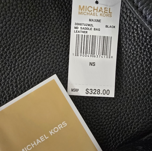 Michael Kors Maxine Saddle Bag - Picture 10 of 11